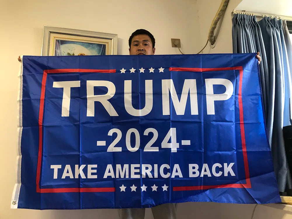 Take America Back Trump Flag